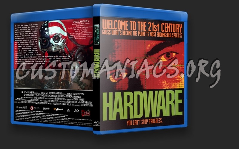 Hardware blu-ray cover