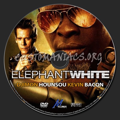 Elephant White dvd label