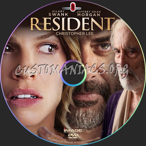 The Resident dvd label