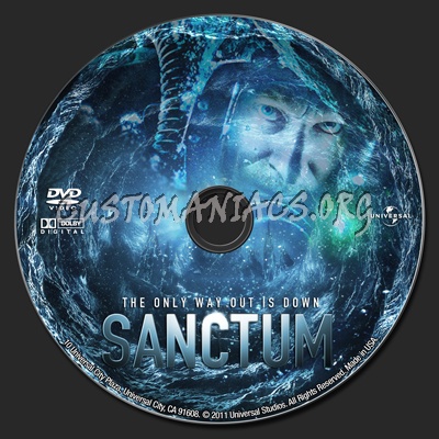 Sanctum dvd label