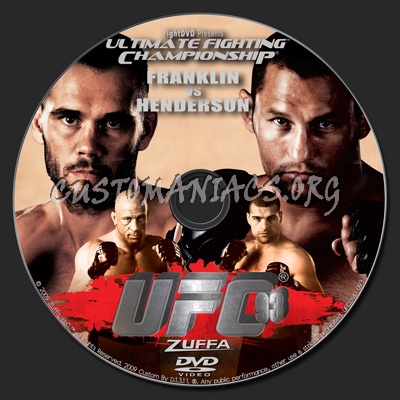 UFC 93 Franklin vs. Henderson dvd label