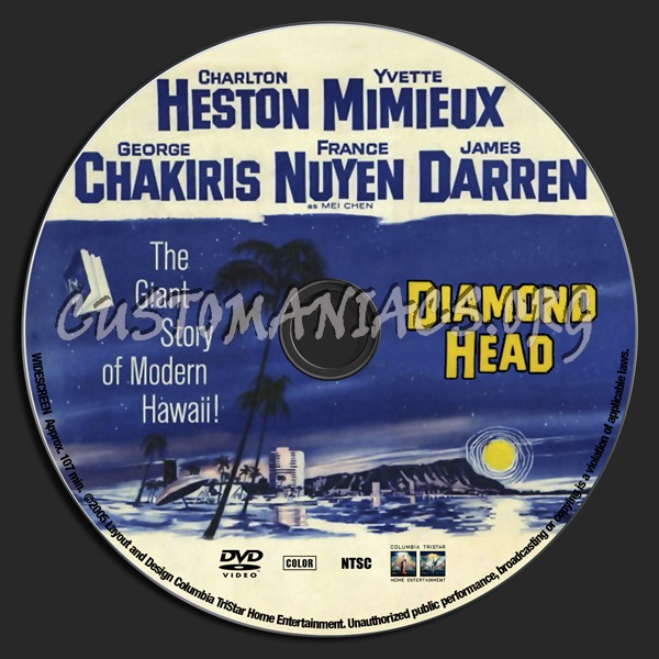 Diamond Head dvd label