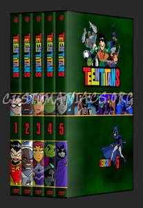 Teen Titans Season 4-5 dvd cover