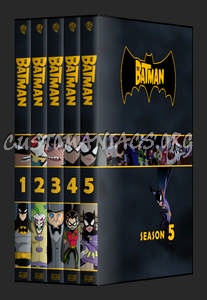 The Batman Season 4 and 5 dvd cover