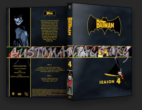 The Batman Season 4-5 dvd cover