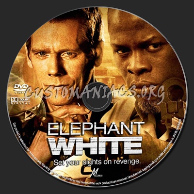 Elephant White dvd label