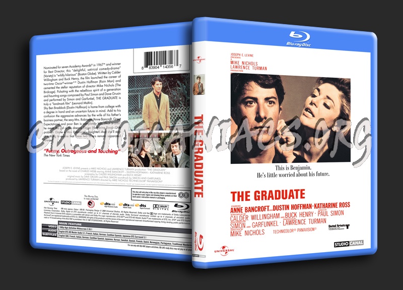 The Graduate blu-ray cover