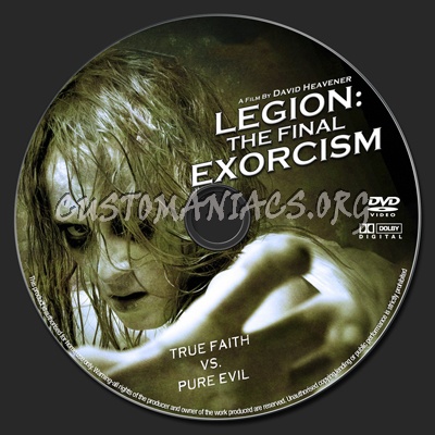 Legion The Final Exorcism dvd label