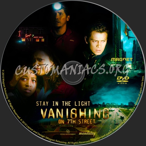 Vanishing on 7th Street dvd label