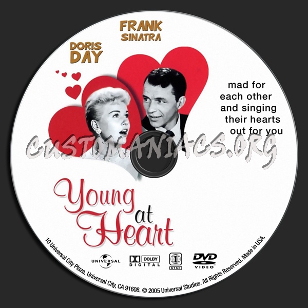 Young At Heart dvd label