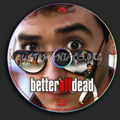 Better of Dead dvd label