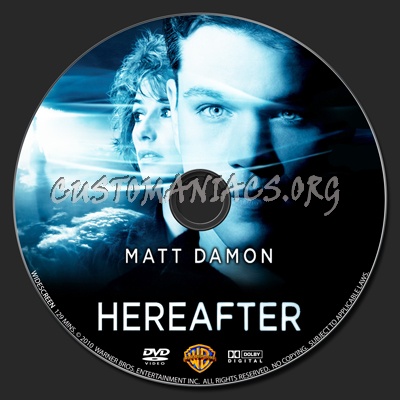 Hereafter dvd label