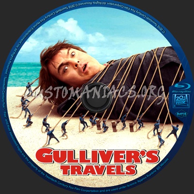 Gulliver's Travels blu-ray label