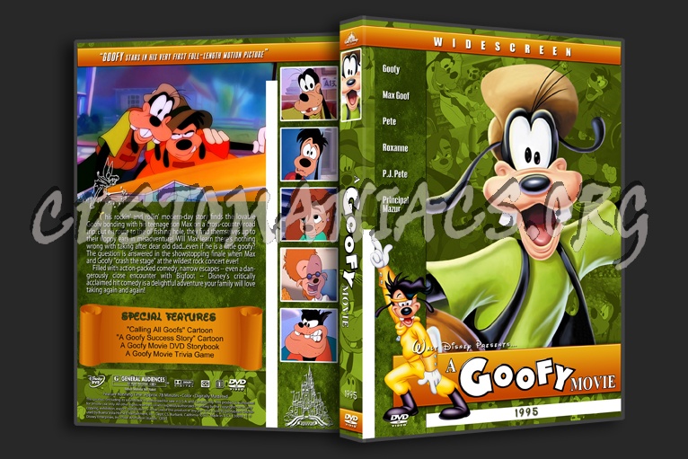 A Goofy Movie - 1995 dvd cover