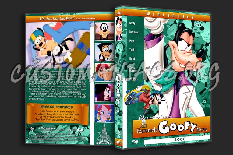 An Extremely Goofy Movie 2000 dvd cover DVD Covers Labels by Customaniacs id 129776 free download highres dvd cover