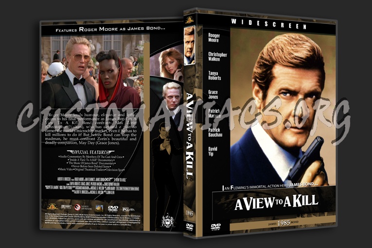 A View to A Kill - 1985 dvd cover