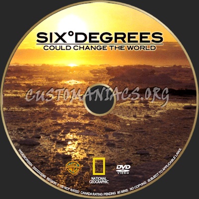 Six Degrees Could Change the World dvd label