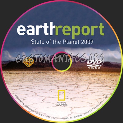 EarthReport - State of the Planet 2009 dvd label
