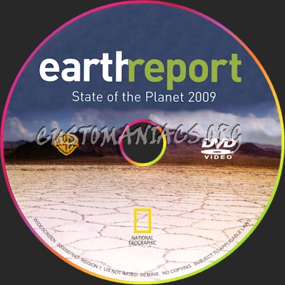 EarthReport - State of the Planet 2009 dvd label