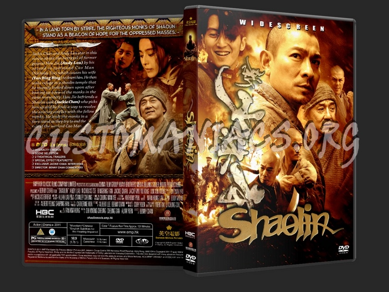 Shaolin (2011) dvd cover