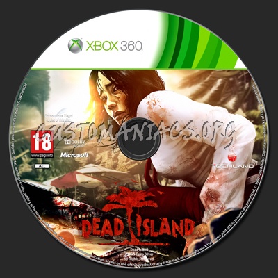 Dead Island dvd label