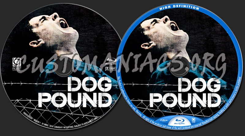 Dog Pound blu-ray label