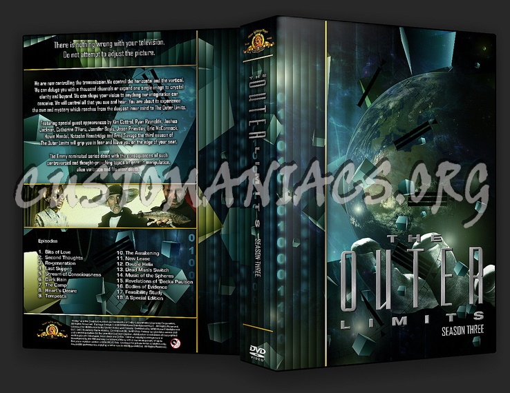 The outer limits 1995 tv collection dvd cover dvd covers labels