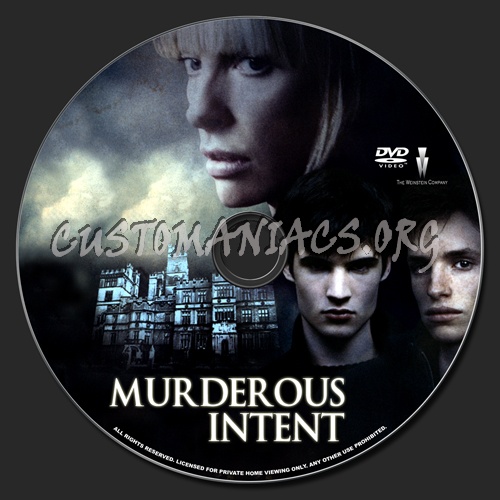 Murderous Intent dvd label
