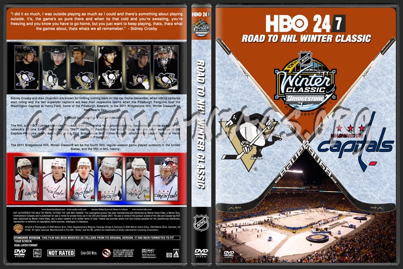 HBO 247 Road To Winter Classic dvd cover