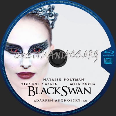 Black Swan blu-ray label