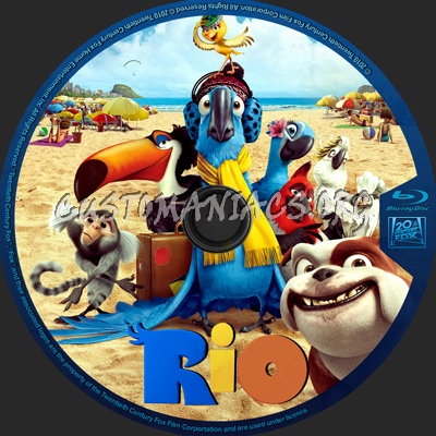 Rio blu-ray label