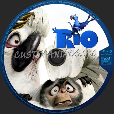 Rio blu-ray label