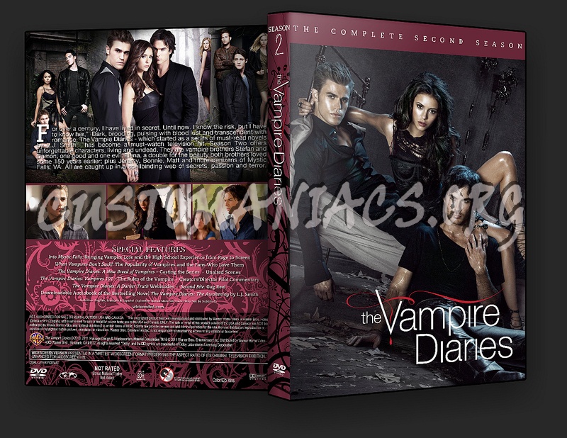 The Vampire Diaries Season 2 dvd cover