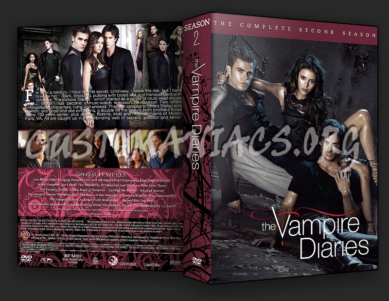 The Vampire Diaries Season 2 dvd cover