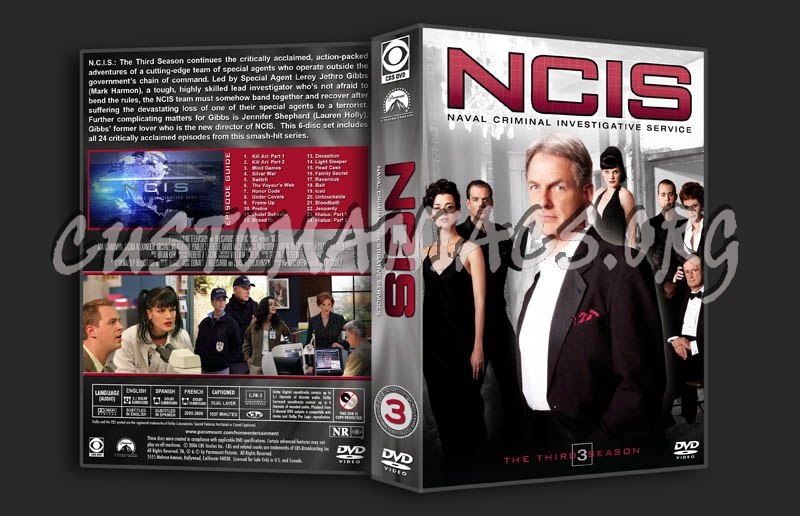 NCIS - Seasons 1 - 12 dvd cover