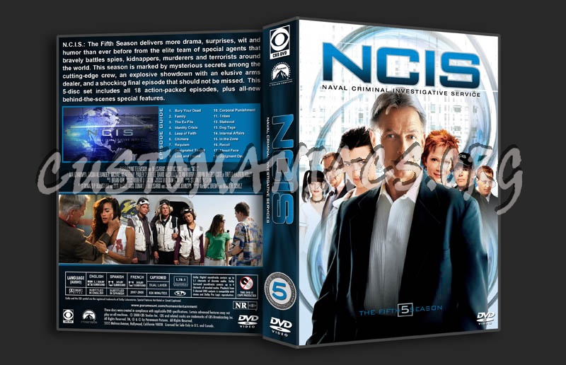 NCIS - Seasons 1 - 12 dvd cover