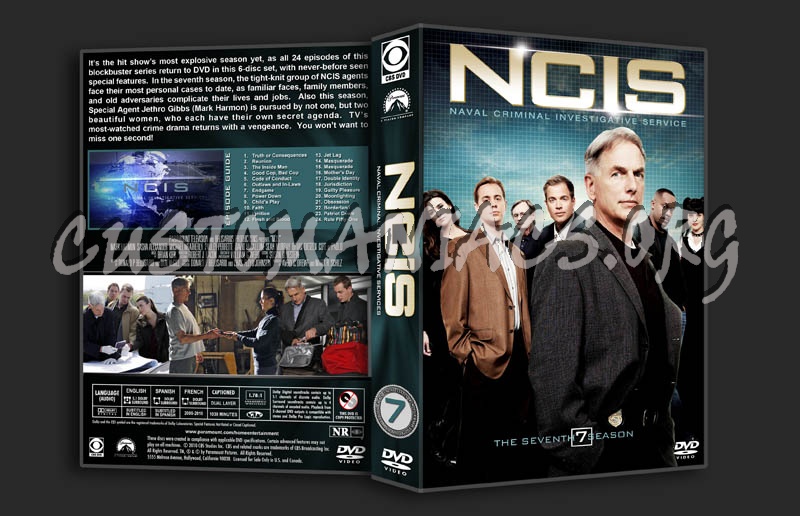 NCIS - Seasons 1 - 12 dvd cover