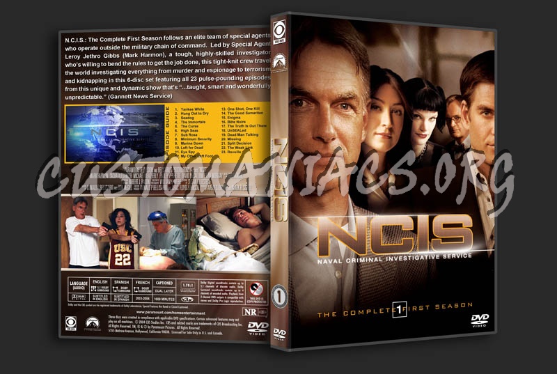 NCIS - Seasons 1 - 12 dvd cover