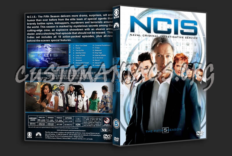 NCIS - Seasons 1 - 12 dvd cover