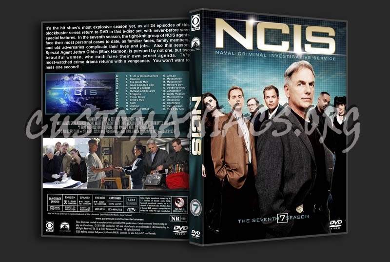 NCIS - Seasons 1 - 12 dvd cover