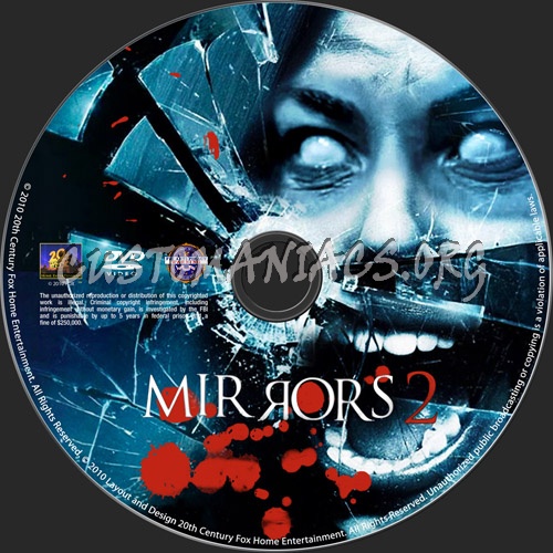 Mirrors 2 dvd label