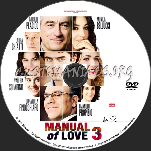 Manual of Love 3 dvd label