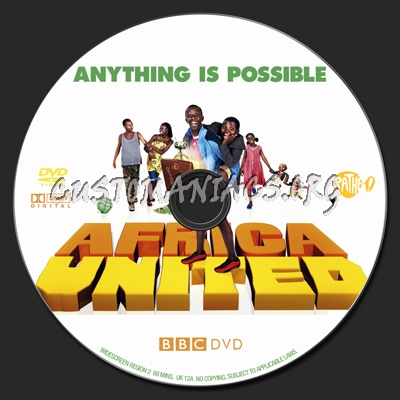 Africa United dvd label