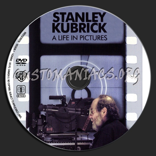 Stanley Kubrick A Life In Pictures dvd label