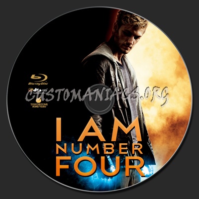 I Am Number Four blu-ray label