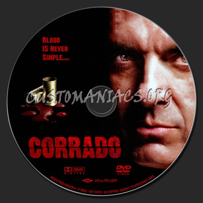 Corrado dvd label