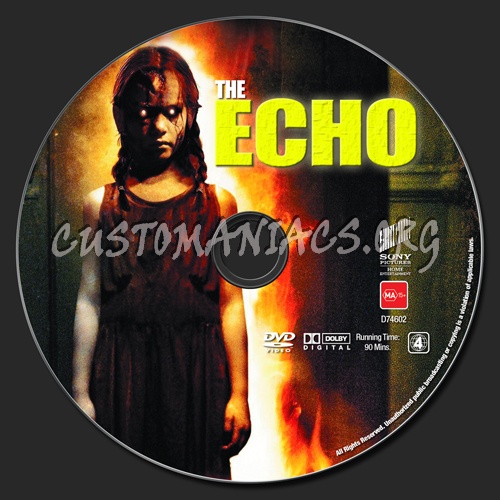 The Echo dvd label