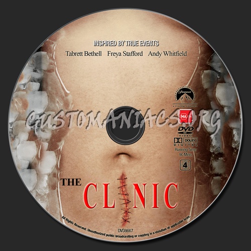 The Clinic dvd label