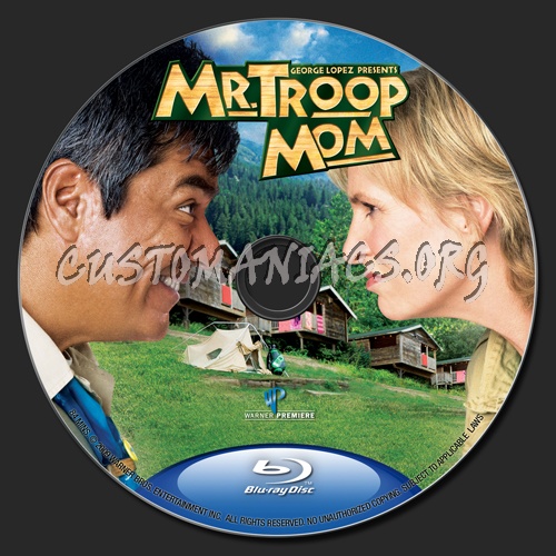 Mr Troop Mom blu-ray label