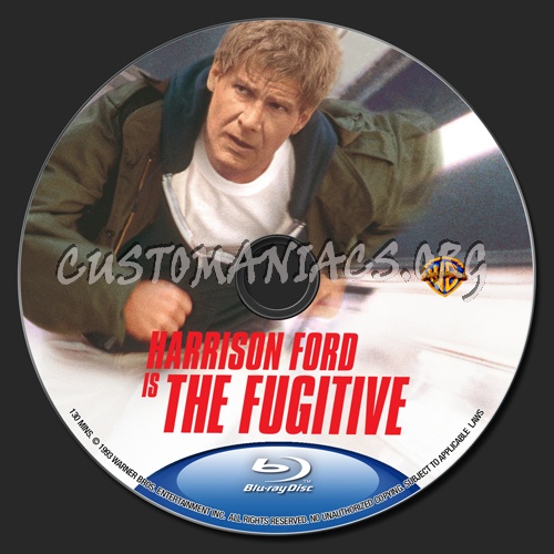 The Fugitive blu-ray label